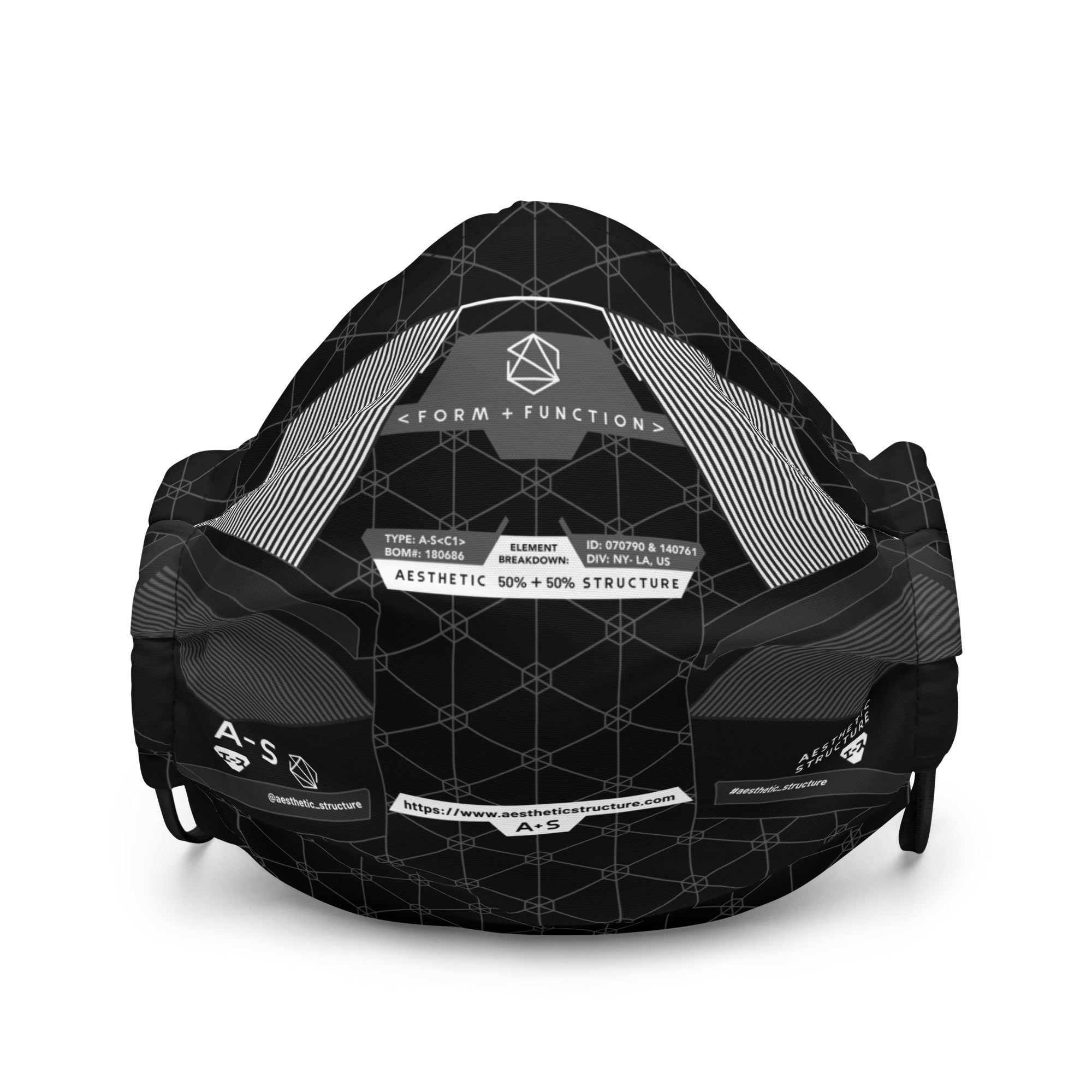 Aesthetic Structure Premium face mask