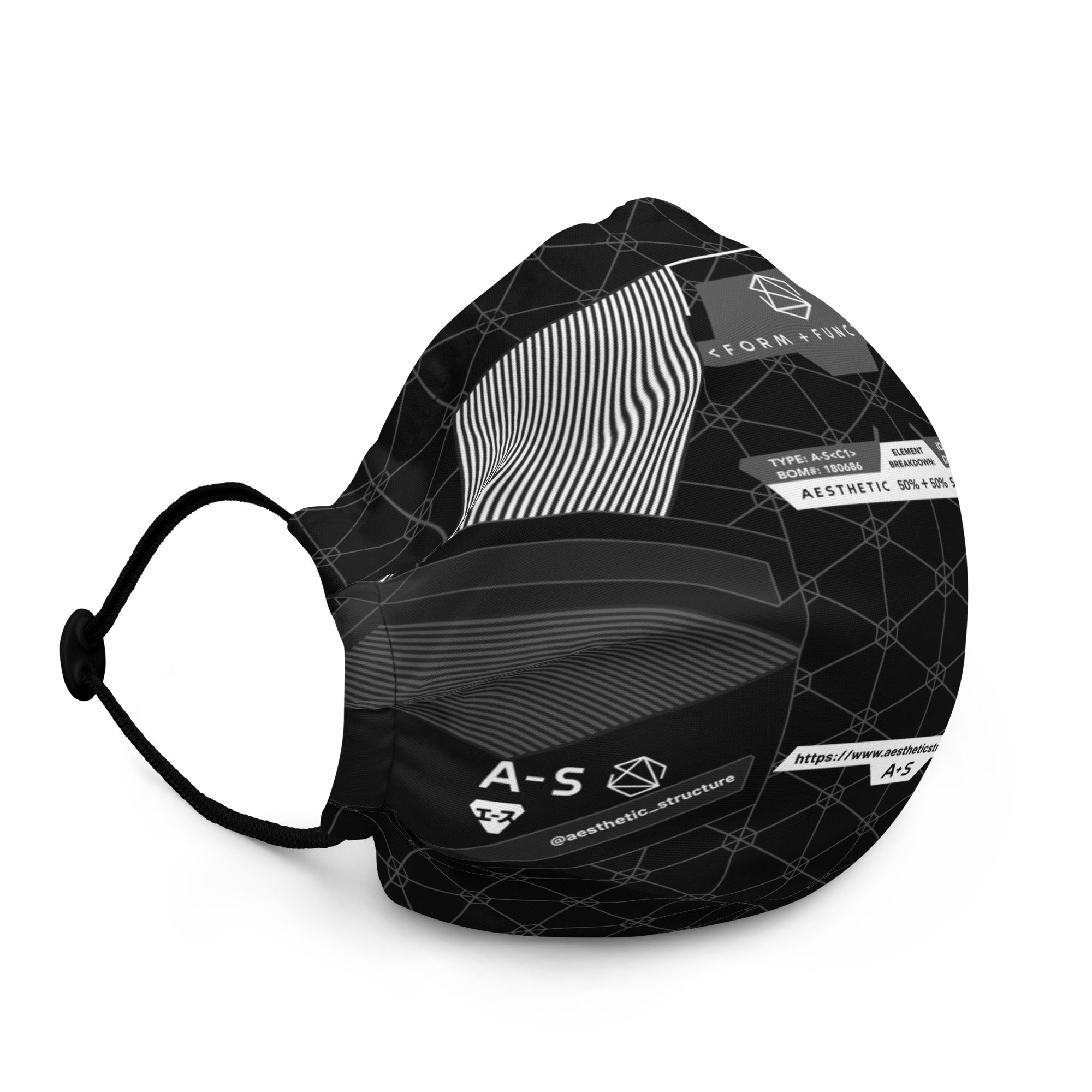 Aesthetic Structure Premium face mask