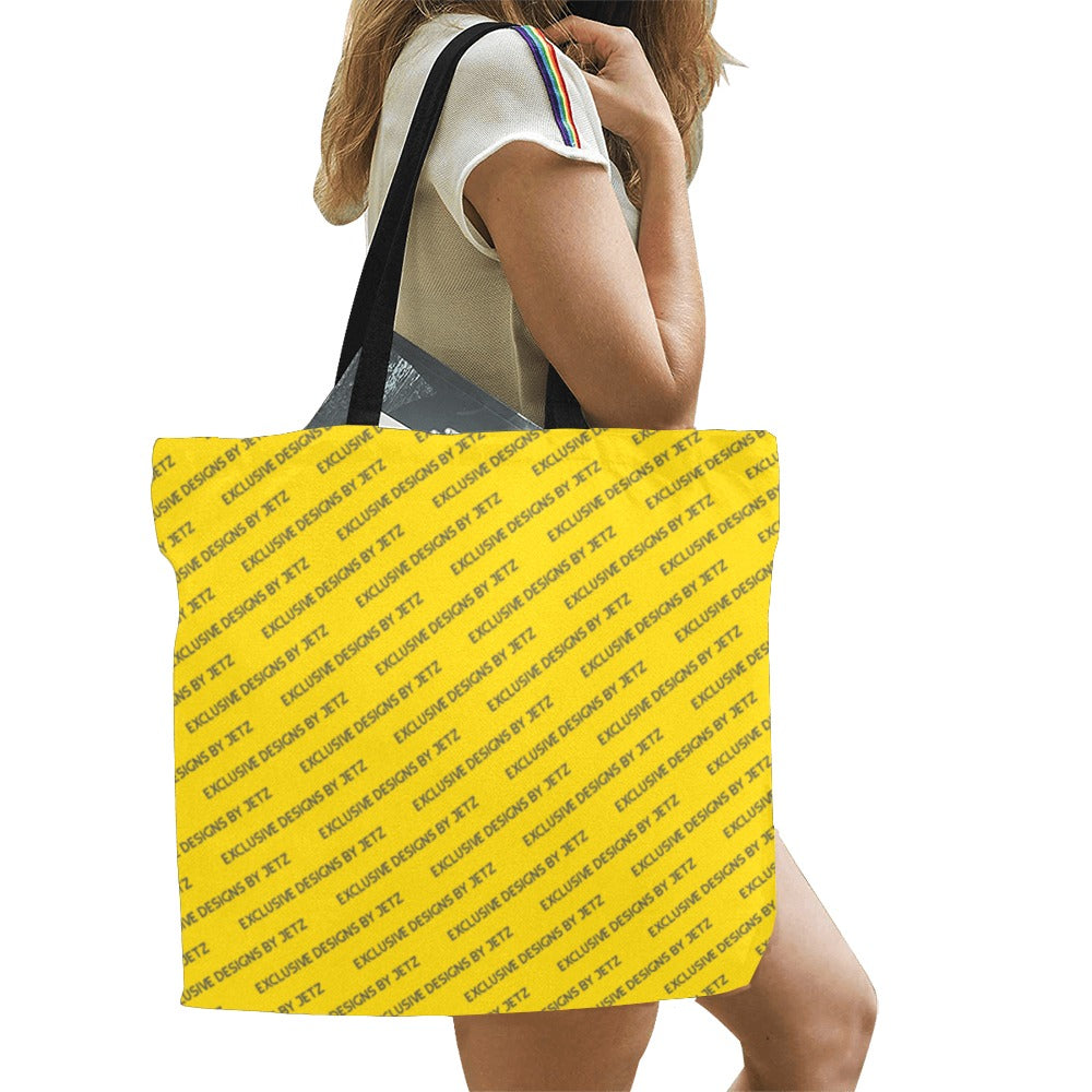 Big Art Day 360 Canvas Tote Bag (Large)