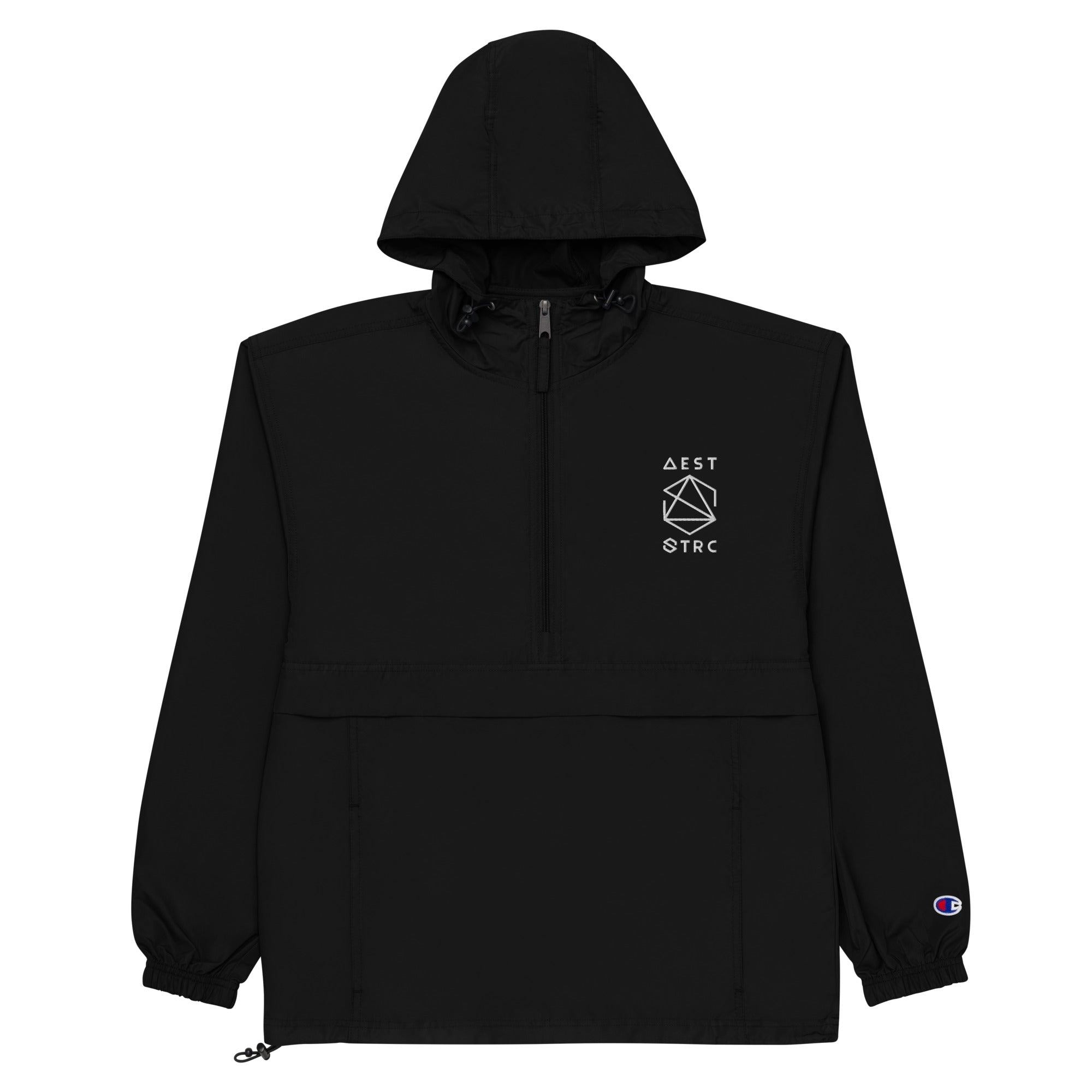 Unisex Aesthetic Structure x Champion "SHIELD" Packable Jacket
