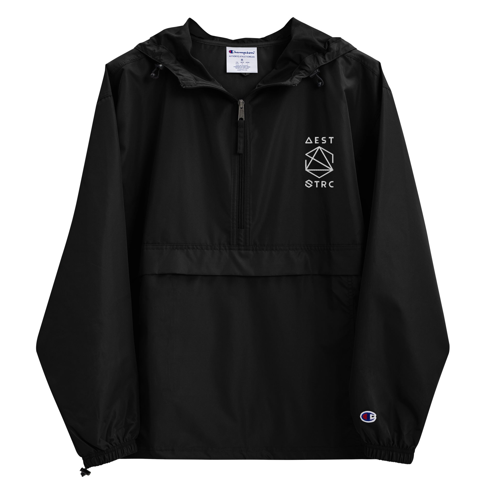 Unisex Aesthetic Structure x Champion "SHIELD" Packable Jacket