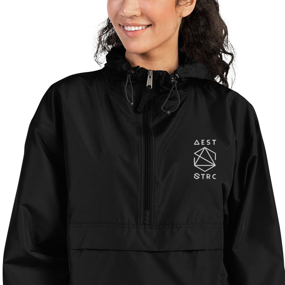 Unisex Aesthetic Structure x Champion "SHIELD" Packable Jacket